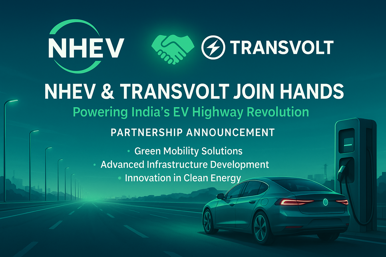 NHEV and TRANSVOLT join hands on World EV Day to deploy 1000 electric trucks